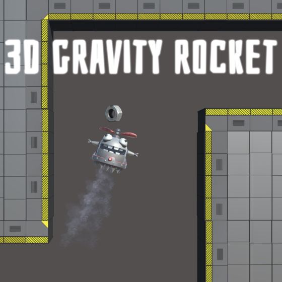 3D Gravity Rocket