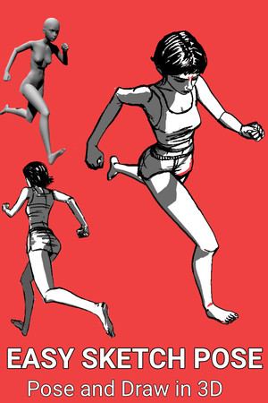 Easy Sketch Pose