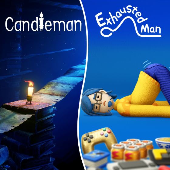 Exhausted Man and Candleman Game Bundle