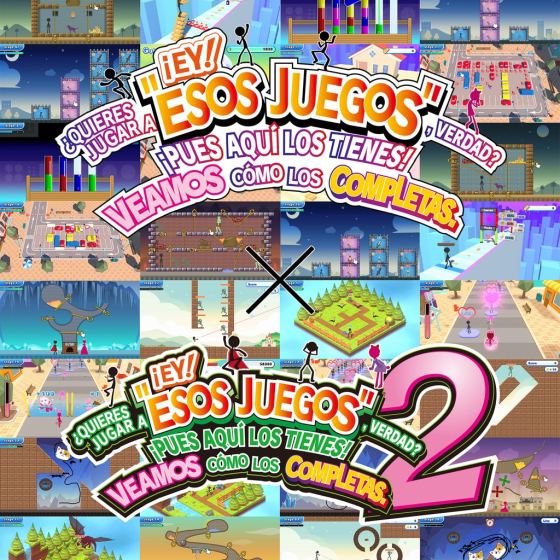 ¡EY! ¿QUIERES JUGAR A "ESOS JUEGOS", VERDAD? ¡PUES AQUÍ LOS TIENES! VEAMOS CÓMO LOS COMPLETAS. 1+2