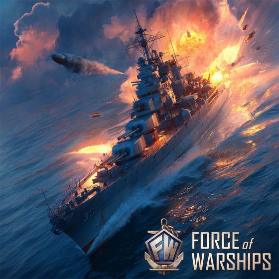 Force of Warships: Juego de Acorazados, Batalla de Guerra Naval
