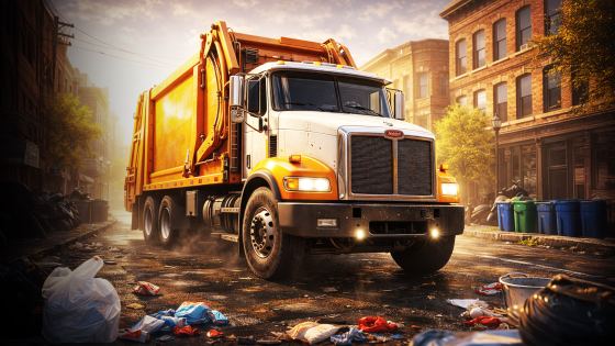 Garbage Truck Sim Driver Simulator 26