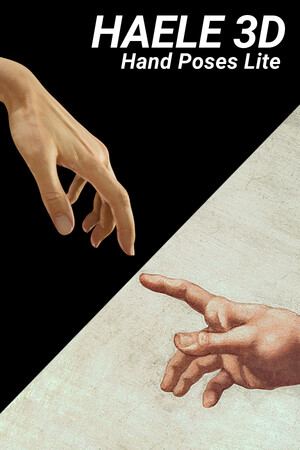 HAELE 3D - Poses de Mano Lite - Referencias de Dibujo