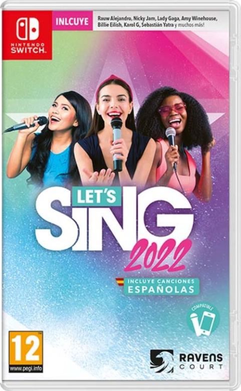 Let's Sing 2022 incluye Canciones Españolas