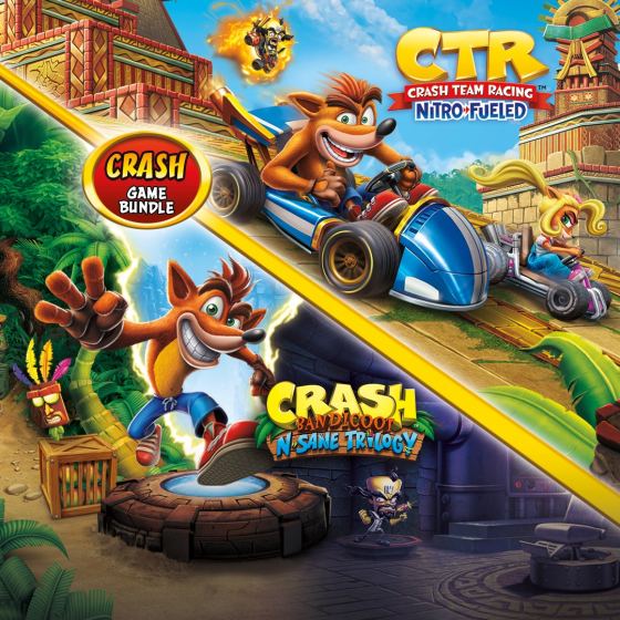 Lote de Crash Bandicoot™: N. Sane Trilogy + CTR Nitro-Fueled