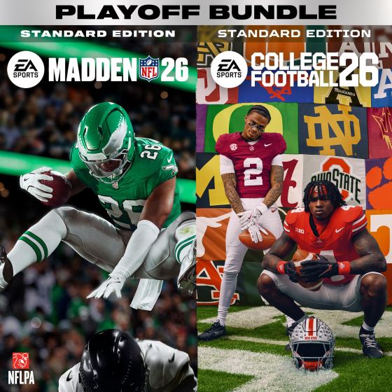 Lote Playoff de EA SPORTS™ (Madden NFL 26 Edición Estándar y College Football 26 Edición Estándar)