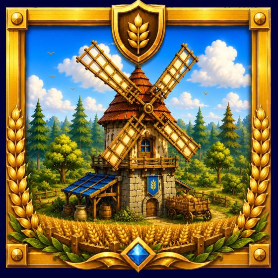 Medieval Farm - Farming Simulator and City Builder