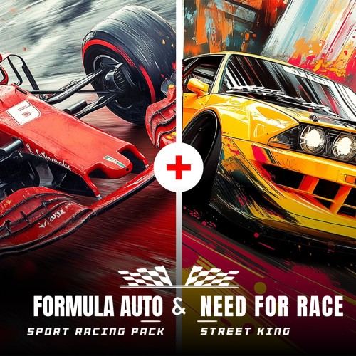 Need for Race Street King & Formula Auto Sport Racing Pack