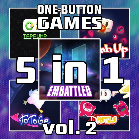 One Button Games 5-in-1 vol. 2 (Windows)