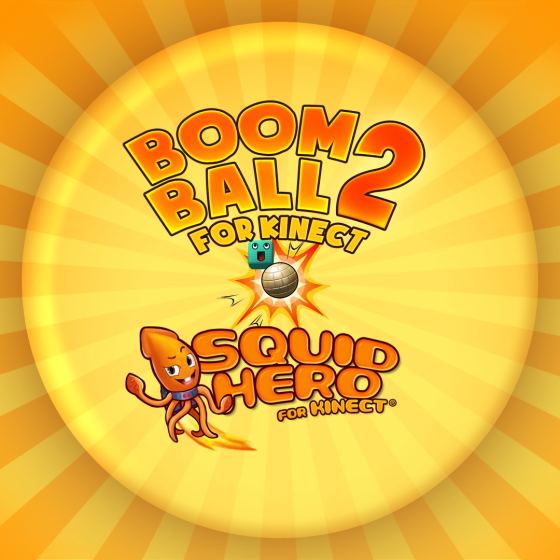 Paquete de Kinect: Boom Ball 2 + Squid Hero
