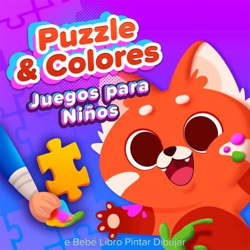 Puzzle & Colores Juegos para Niños e Bebé Libro Pintar Dibujar