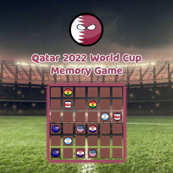 Qatar 2022 World Cup Memory Game