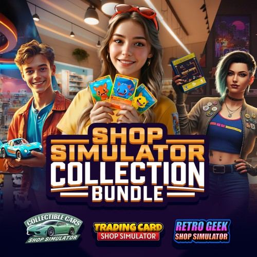 Shop Simulator Collection Bundle: Trading Card & Collectible Cars & Retro Geek