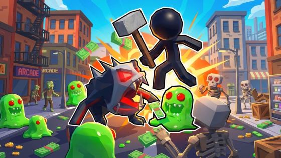 Stickman Monster Battle 3D