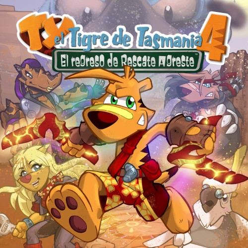 TY el Tigre de Tasmania™ 4: El Regreso de Rescate Agreste™
