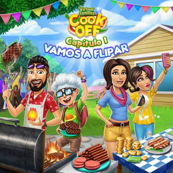 Virtual Families Cook Off: Capítulo 1 - Vamos a flipar