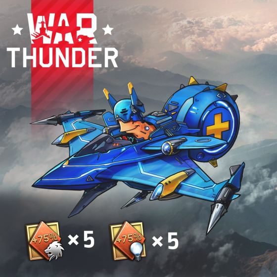 War Thunder - Cyberpunk Airforce Snail Bundle