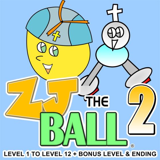 ZJ the Ball 2 (Level 1 to Level 12 + Bonus Level and Ending)