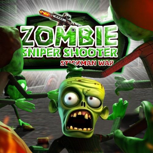 Zombie Sniper Shooter - Stickman War